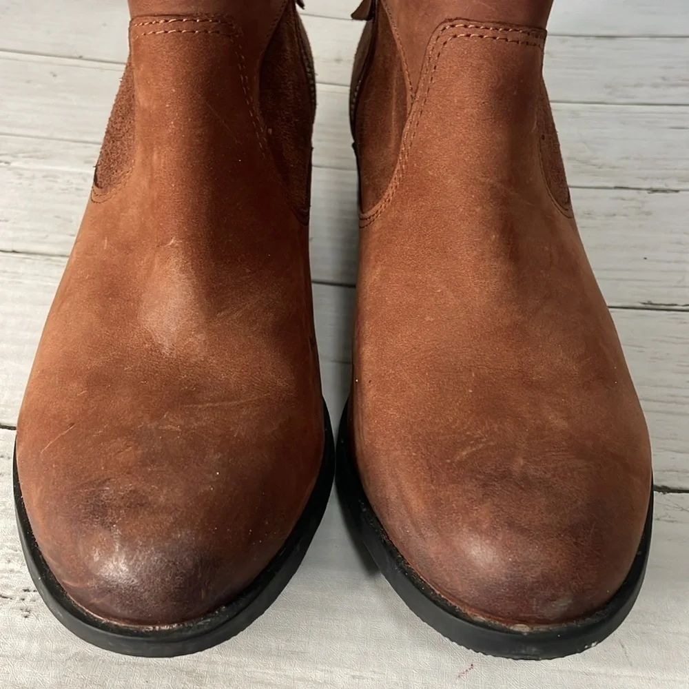 Sorel Lolla™ Waterproof Whiskey Leather Ankle Boot